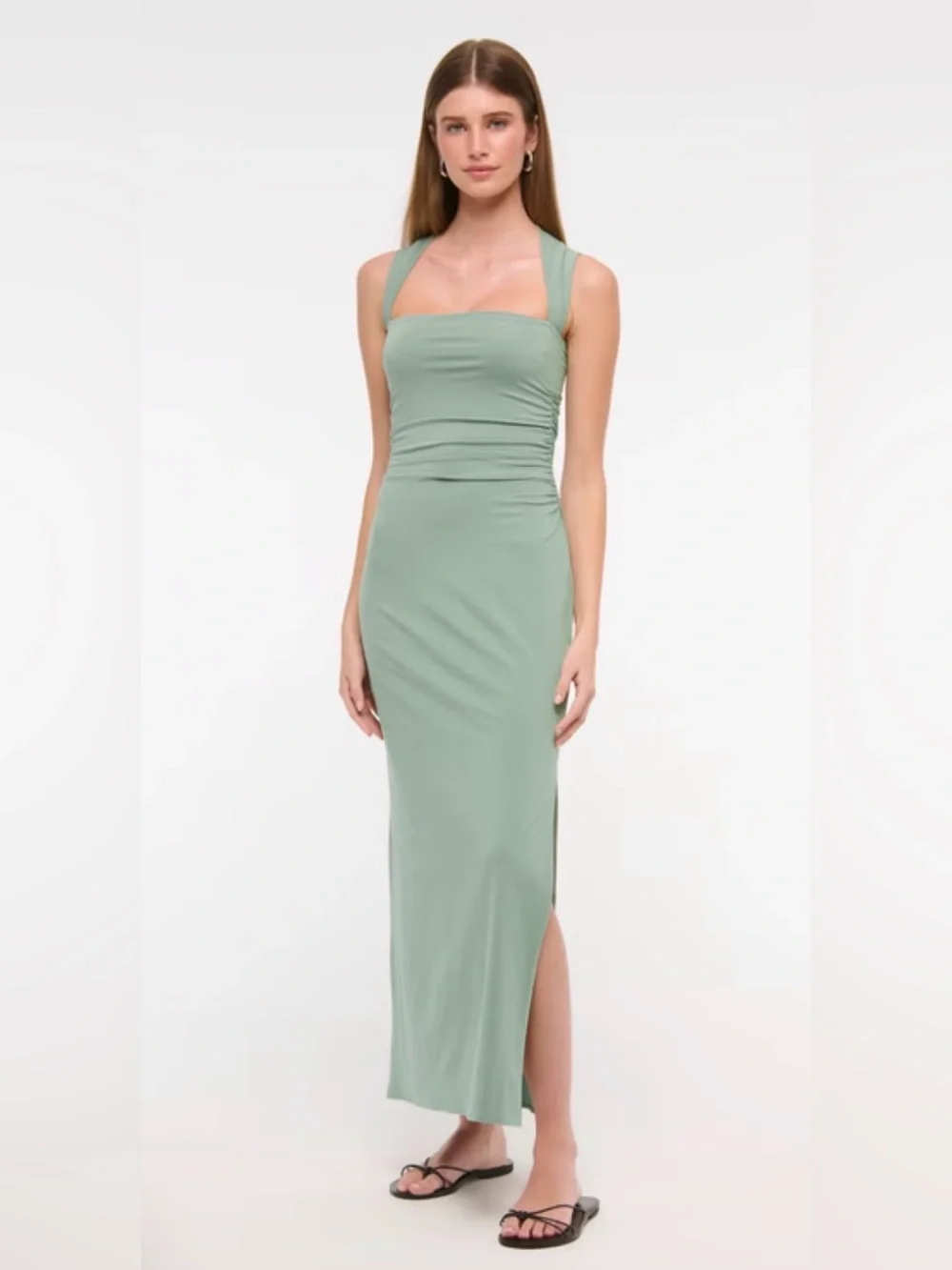 🍏NWT🍏Abercrombie & Fitch Ava Knit Midi Dress